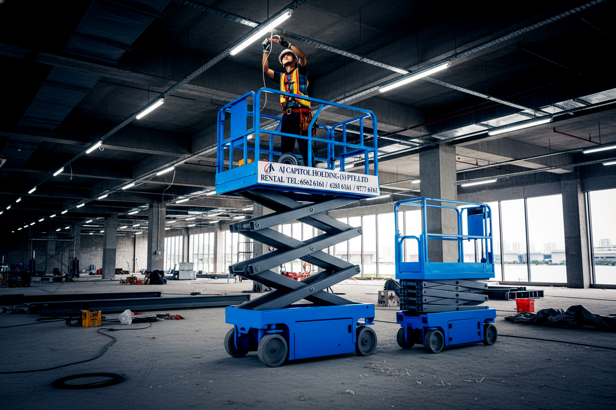 Scissor Lift Side View